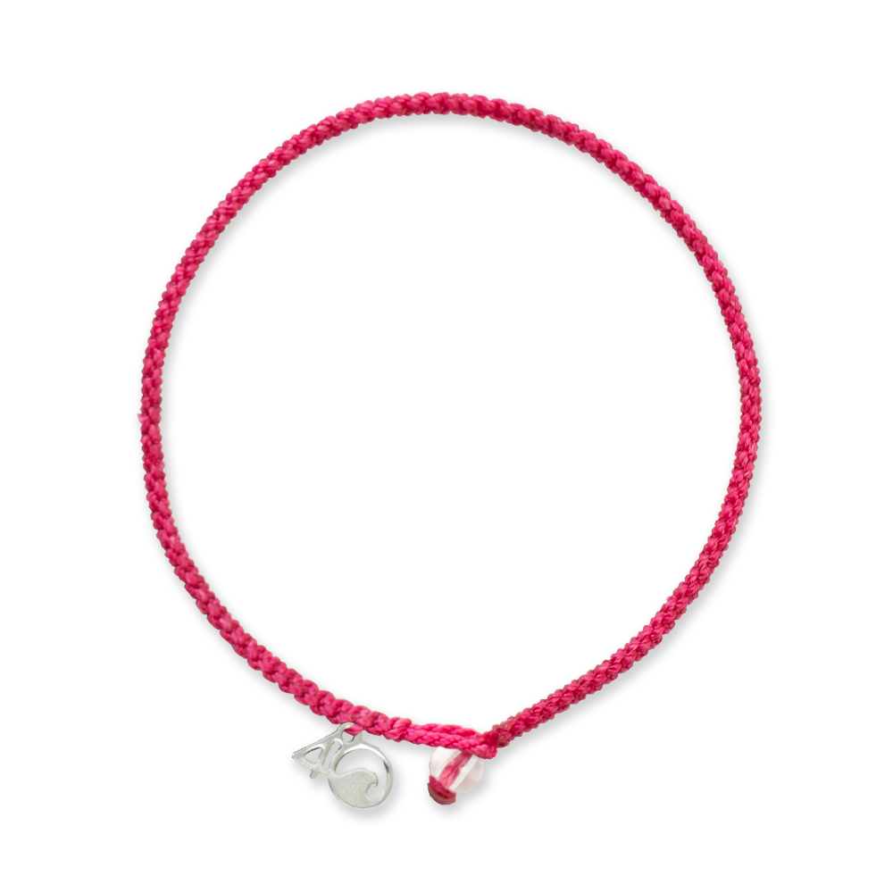 4ocean Pink Flamingo Braided Bracelet - Flamingo