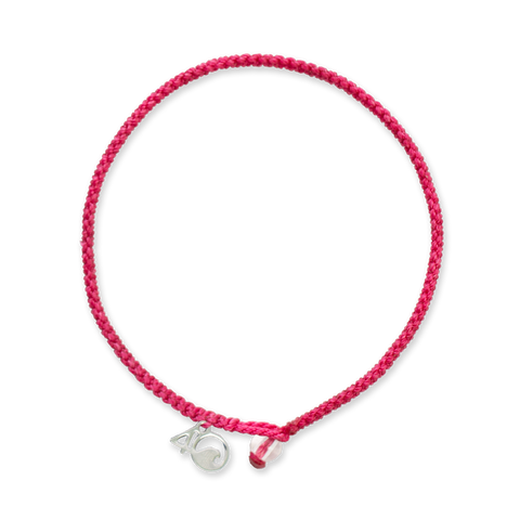 4ocean Pink Flamingo Braided Bracelet - Flamingo