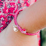 4ocean Pink Flamingo Braided Bracelet - Flamingo